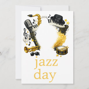 Convites dia de jazz 