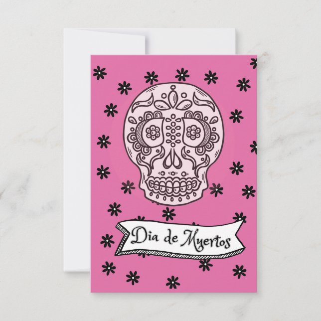 CONVITES DIA DE LOS MUERTOS (Frente)
