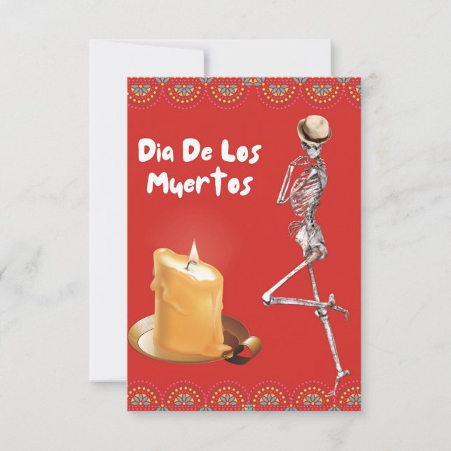 CONVITES DIA DE LOS MUERTOS (Frente)