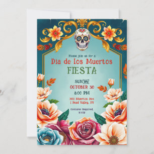 Convites 💀🎉Dia de los Muertos Coração e Alma