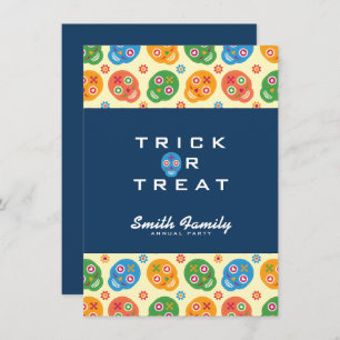 Convites Dia De Los Muertos. Dia dos Mortos. Peles de Açúca