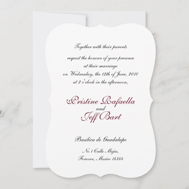 CONVITES DIA DE LOS MUERTOS WEDDING (Verso)