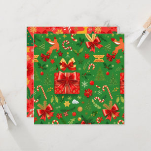 CONVITES DIA DE NATAL VERDE E VERDE