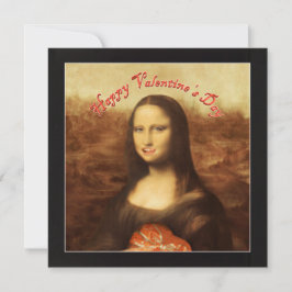 Convites Dia de os namorados Mona Lisa