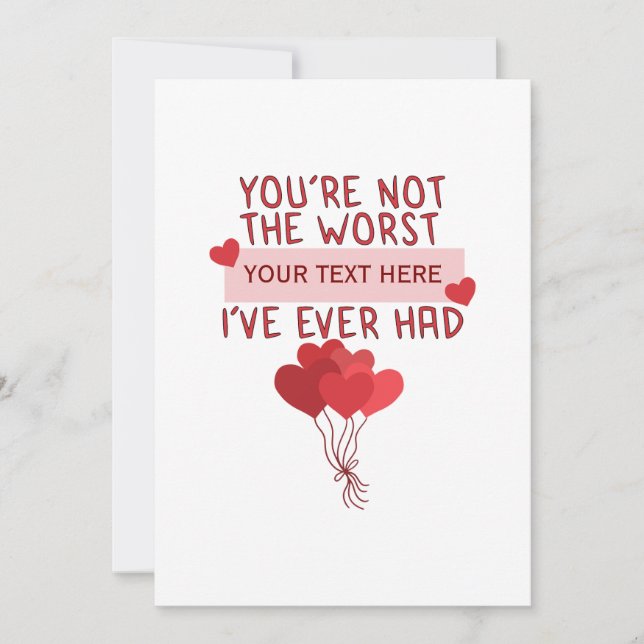 Convites Dia de os namorados Personalizado de Cute Personal (Frente)