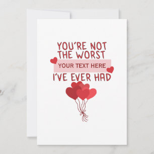 Convites Dia de os namorados Personalizado de Cute Personal