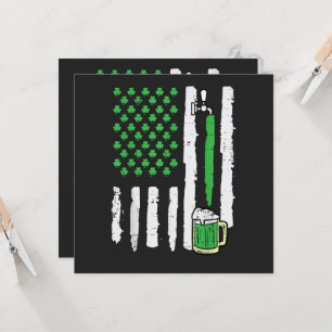 Convites Dia de São Patrício Bandeira da América Santo