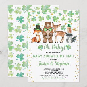 Convites Dia de São Patrício por Mail Shamrock