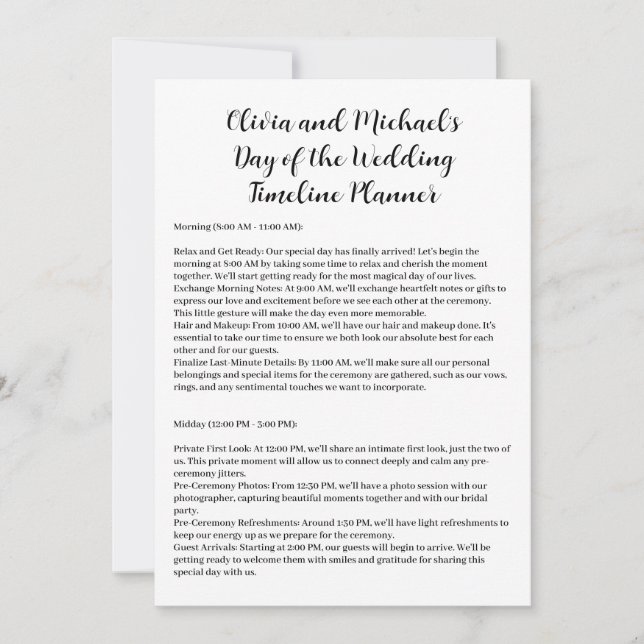 Convites Dia dos Casais da Linha do Tempo de Casamento (Frente)