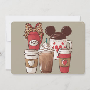 Convites Dia dos Namorados Café Engraçado Amante de Café 