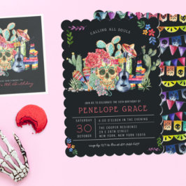 Convites Dia dos Padrões de Açúcar da Festa de aniversário