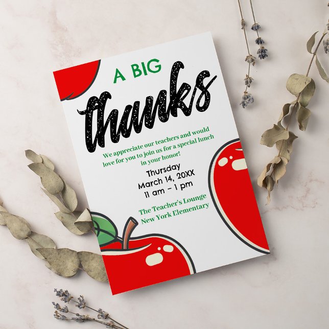 Convites Dia dos Professores | Grande Agradecimento aos Pro (Criador carregado)