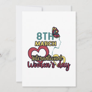 Convites Dia Internacional da Mulher, 8 de março