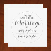 Dia Simples de Cinza Prateada e Casamento Branco