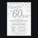 Convites Diamante de Glitter Silver 70 Surpresa<br><div class="desc">Surpreenda o 60º Convite de Aniversário com o Fundo de Diamante de Silver Glitter. Prata Confetti. Aniversário Adulto. Homens ou Mulheres Aniversário. Para mais personalização,  clique no botão "Personalizar" e use a ferramenta design para modificar este modelo.</div>