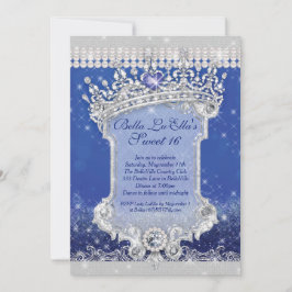 Convites Diamantes e Bling Sweet 16 Quince Invtions