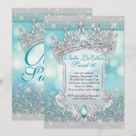 Convites Diamantes e Bling Sweet 16 Quince Invtions