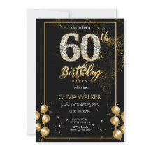 Diamond Black e Dourado Birday