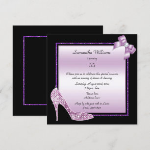 Convites Diamond Stiletto e Romanichel Arco Aniversário