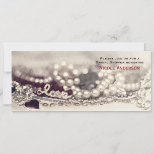 Convites Dias de os namorados De Amor Vintage Glam Bridal I