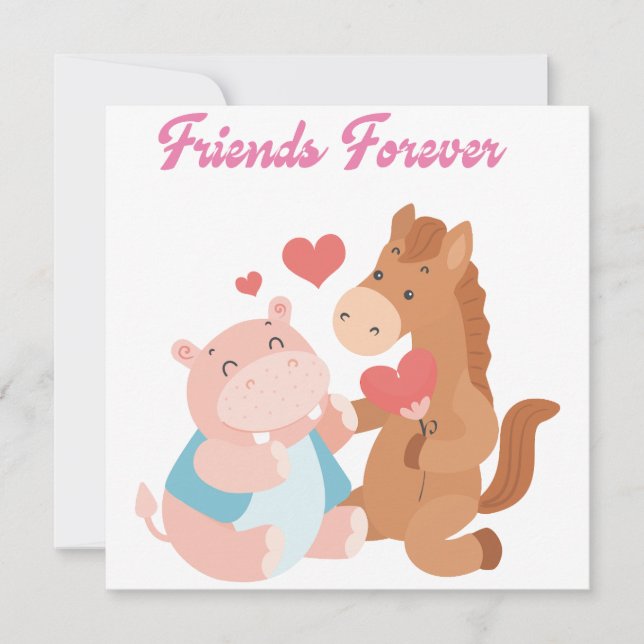 Convites dias de os namorados para sempre (Frente)