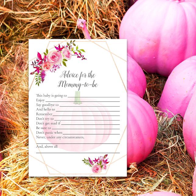 Convites Dicas de Baby Shower para a Mamãe que Vai Ser Flor (Criador carregado)