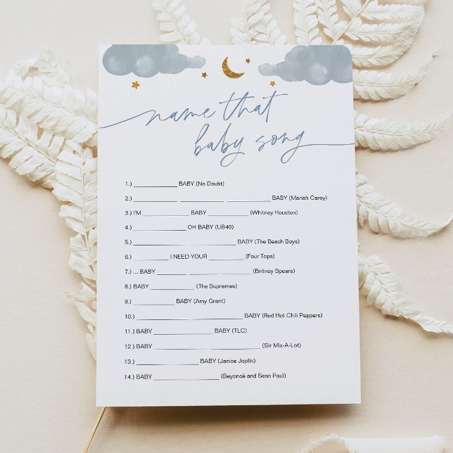 Convites Diga Que Jogo De Música Bebê Grita Pequena Estrela (Criador carregado)