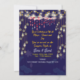Convites Digital Sangeet Night Invitations