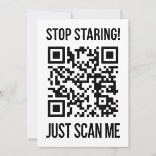 Convites Digitalize-me o código QR para um impulso motivaci