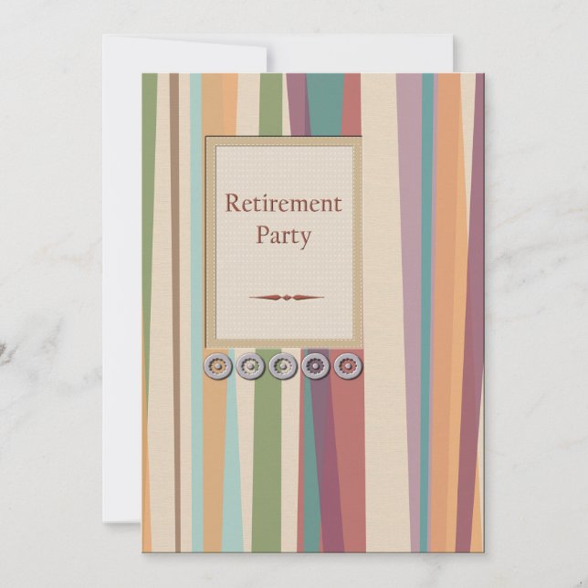 Convites Diminuição de Stripes e Rivetes (Frente)