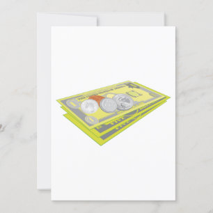 Convites Dinheiro Americano