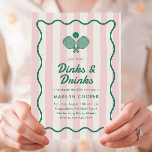 Convites Dinks e Festas de aniversário de Bebidas de Pickle