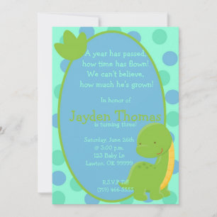 Convites Dino, birthdaypartyinvited