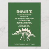 Dinossaur Dig Birthday