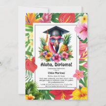 Diploma Aloha! Festa Tropical de Graduação na Pisc