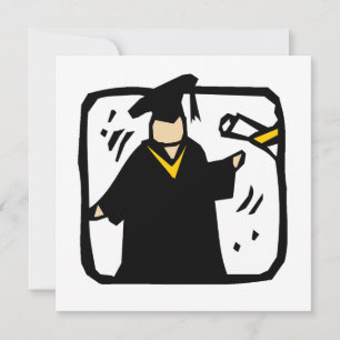 Convites Diploma de formando Recebido