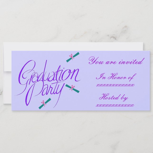 Convites Diploma e Arcos - (Frente)