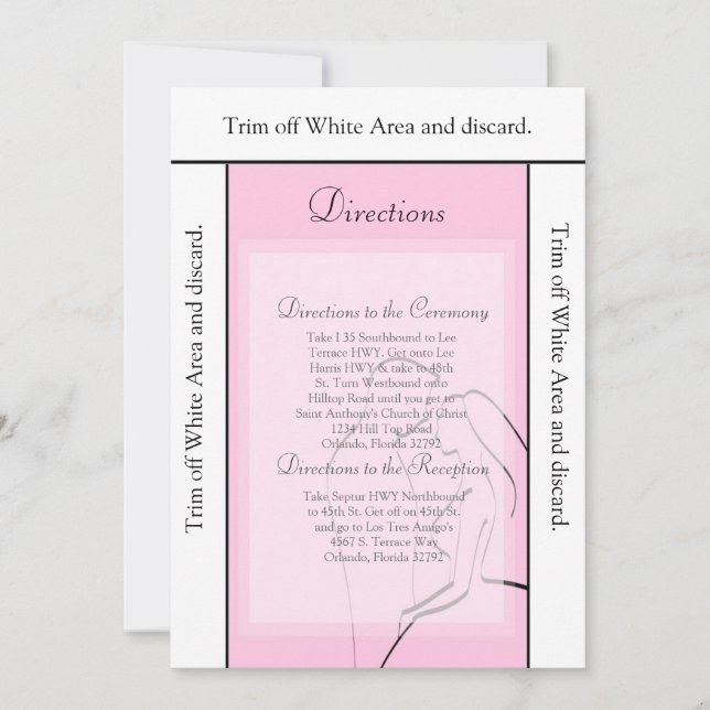 Convites Direções 3.5x6 Noções básicas da placa e ponto alt (Frente)