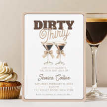 Dirty trigty Espresso aniversário de 30 anos