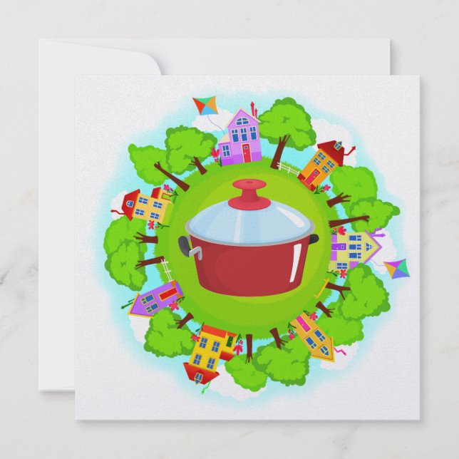 Convites Disco coberto - Evento de vizinhança - SRF (Frente)