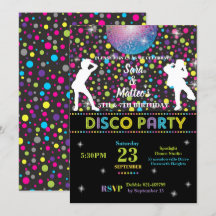 Disco Dance Joint Gêmeos Festa de aniversário Boy