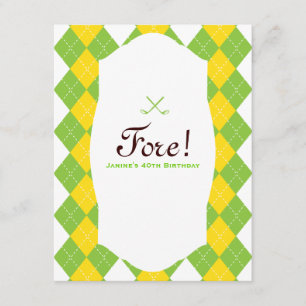 Convites Disquete Argyle do Partido aniversário de 40 anos