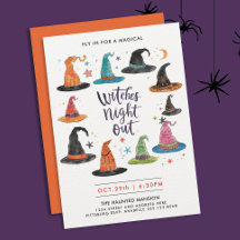 Diversão do Halloween - Bruxas Coloridas Hats Cria