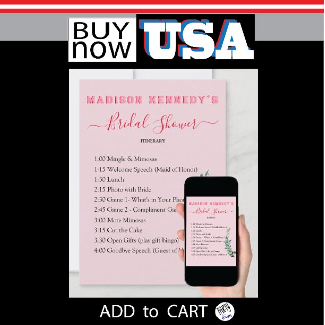 Convites Diversão do Plano Itinerário do Chá de panela Euca (unusual unique distinctive cards for bridal shower)