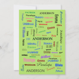 Convites Diversão Fab Personalizada de Script de Nuvem Pers