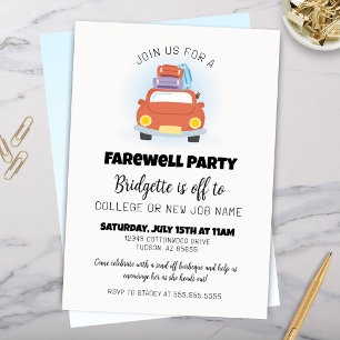 Convites Diversão Retro Despedida de Formatura