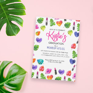 Convites Diversão Vibrante, Festa de formatura de Lipsticks