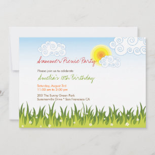 Convites Divertimento colorido dos chinelos na festa de