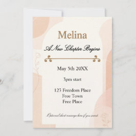 Convites Divorce Party New Chapter Celebration