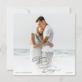 Convites *~* DIY AR6 Casal FOTO RSVP QR Casamento